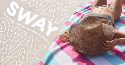 dock and bay sway towel collection striped travel towels