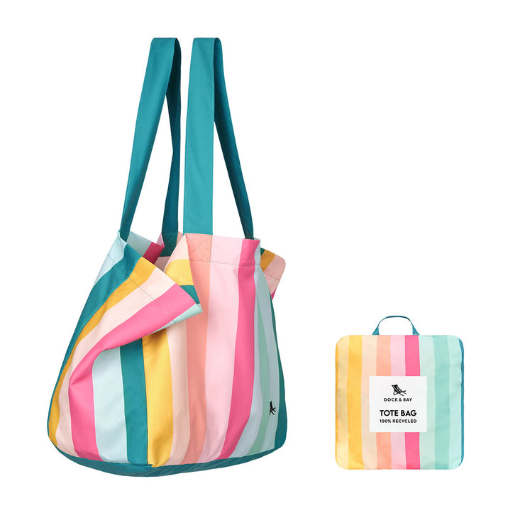 dock and bay foldaway tote bags