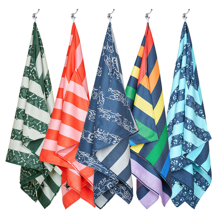 dock and bay dog towels