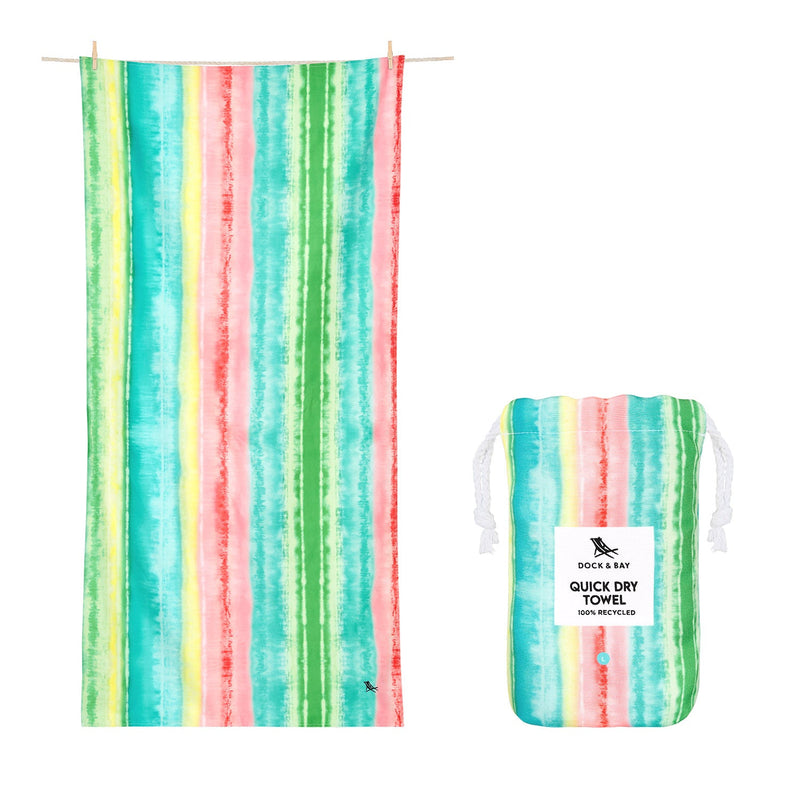 dock and bay towels beach