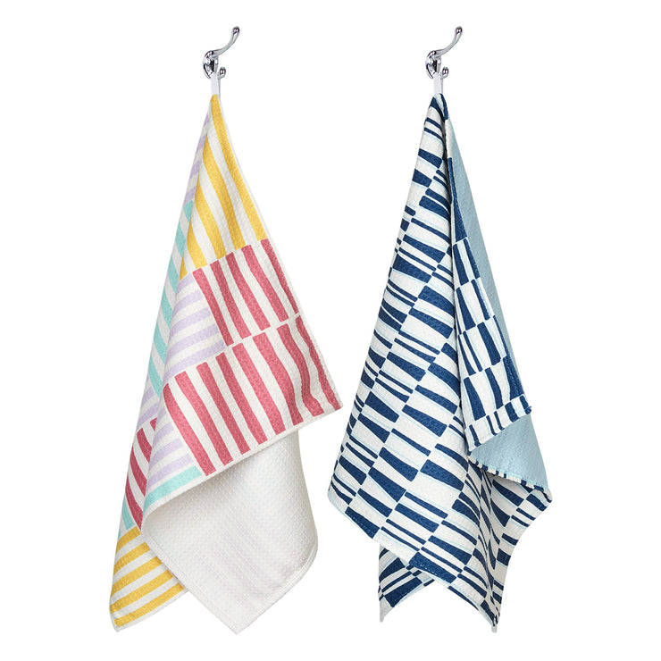 dock and bay tea towel