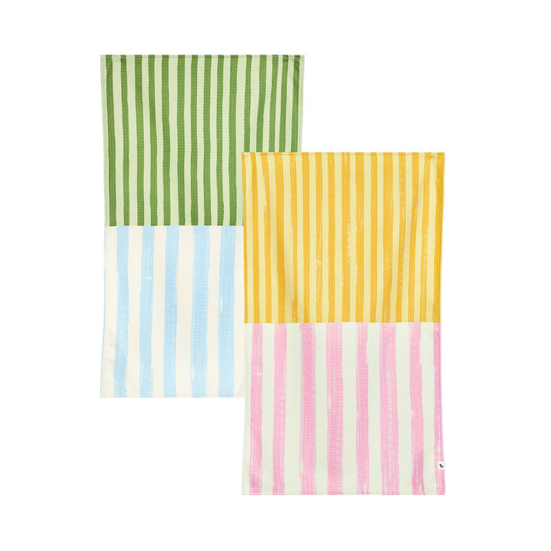 dock and bay tea towel