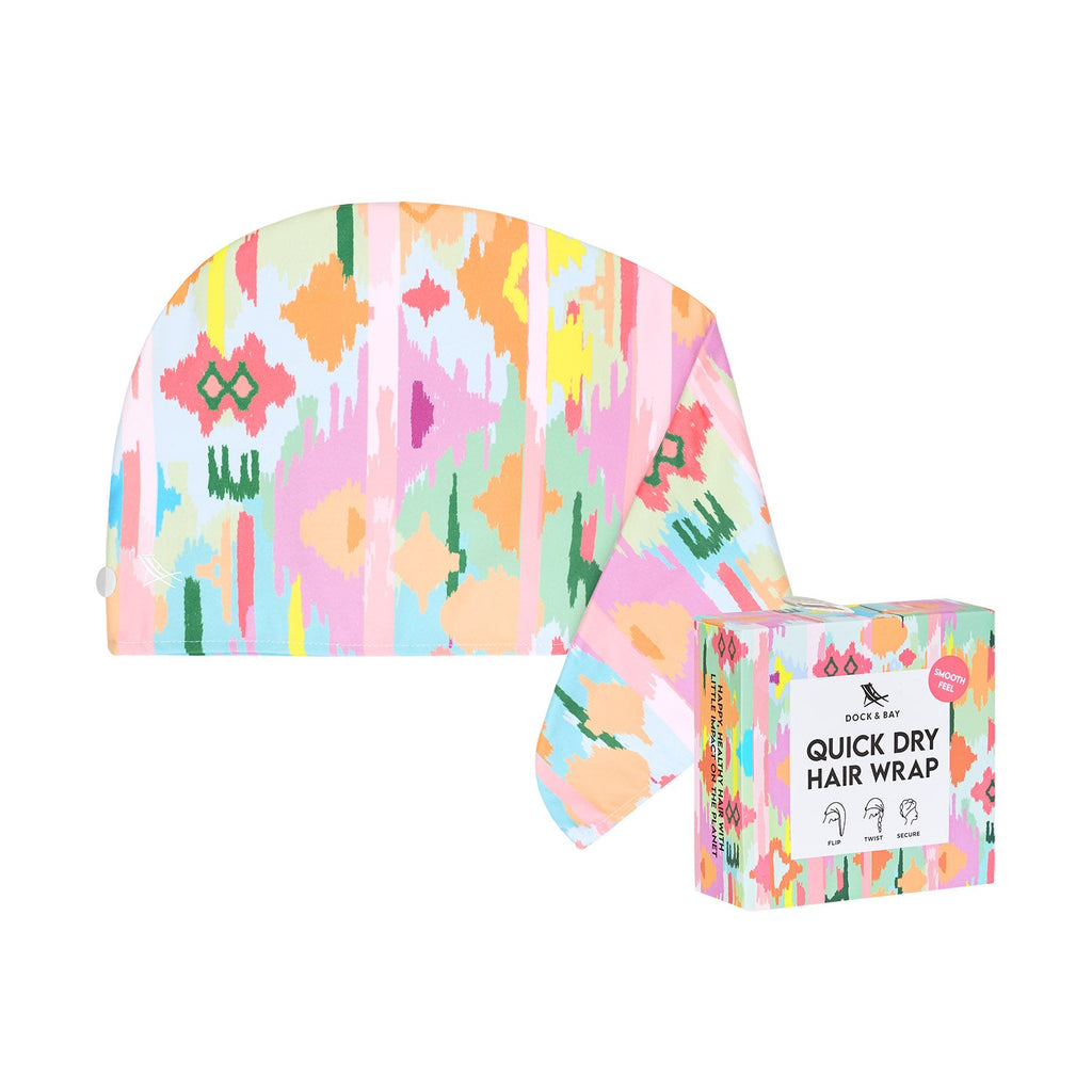 dock and bay hair wraps suede