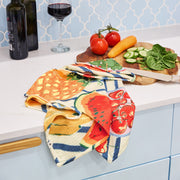 dock and bay tea towel