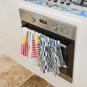 dock and bay tea towel