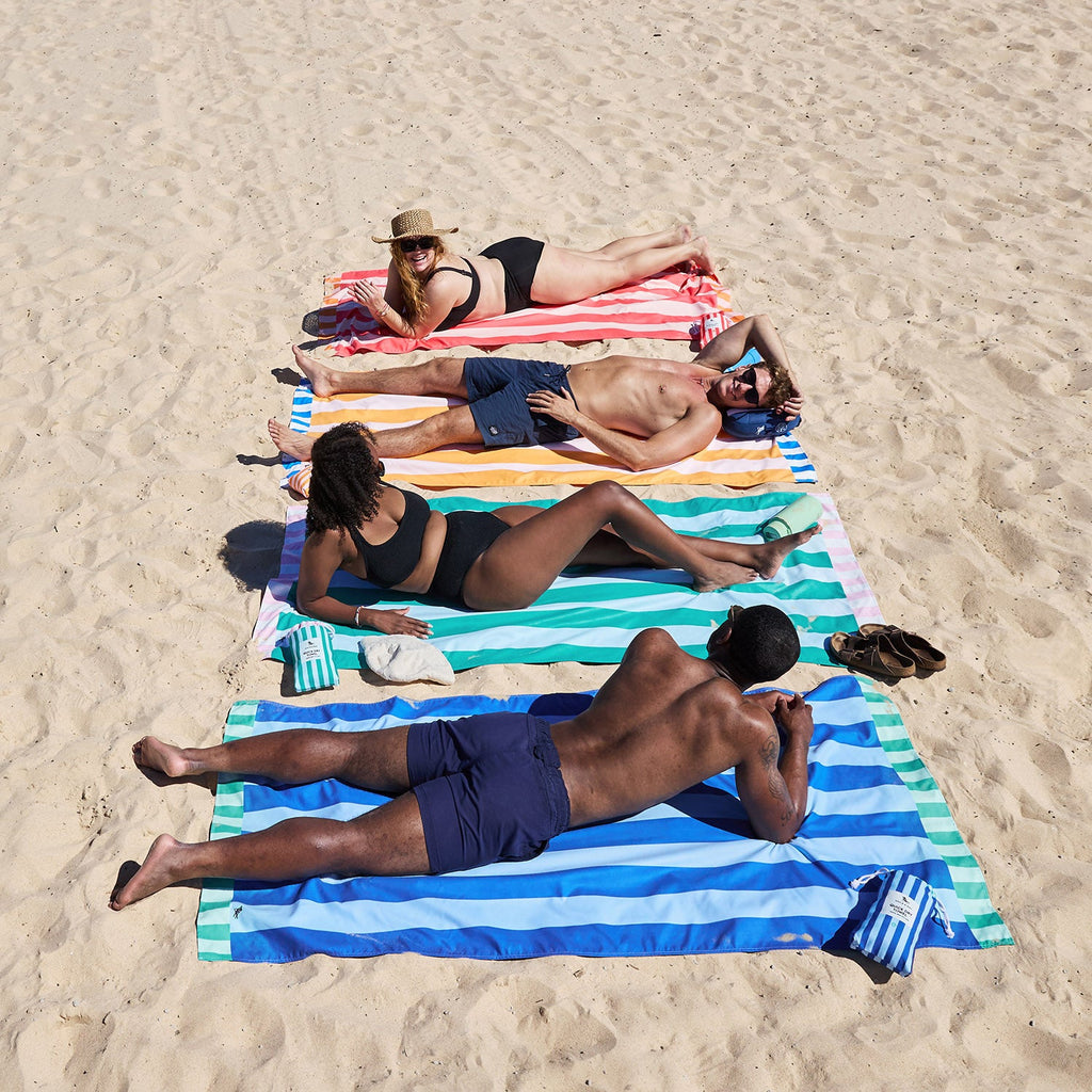 dock and bay towels beach
