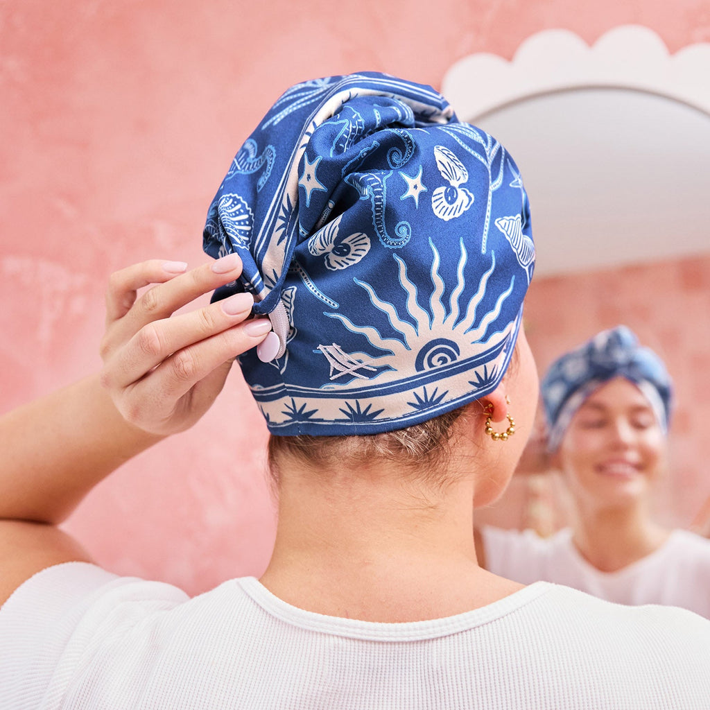 dock and bay hair wraps suede