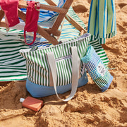 dock and bay beach bag