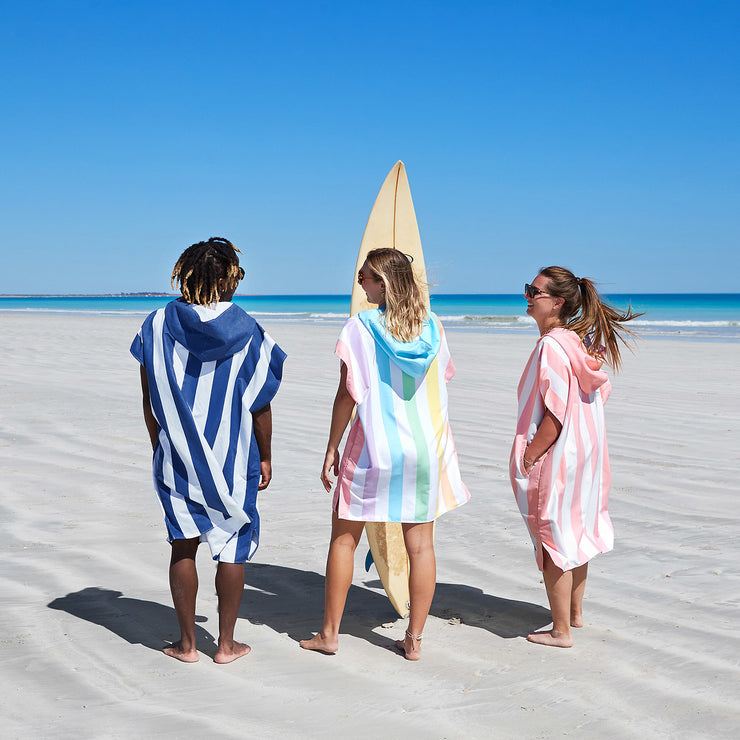 Dock & Bay Poncho Adults - Unicorn Waves