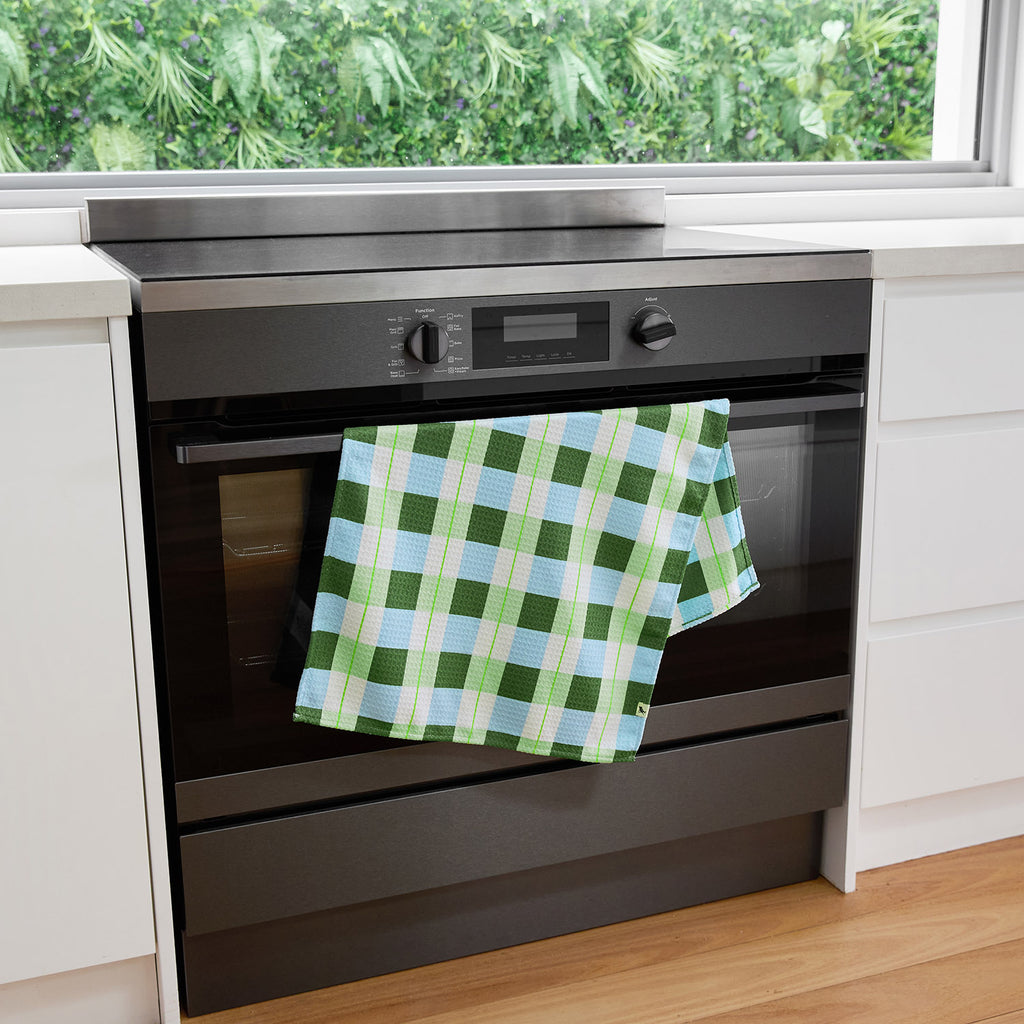 dock and bay tea towel