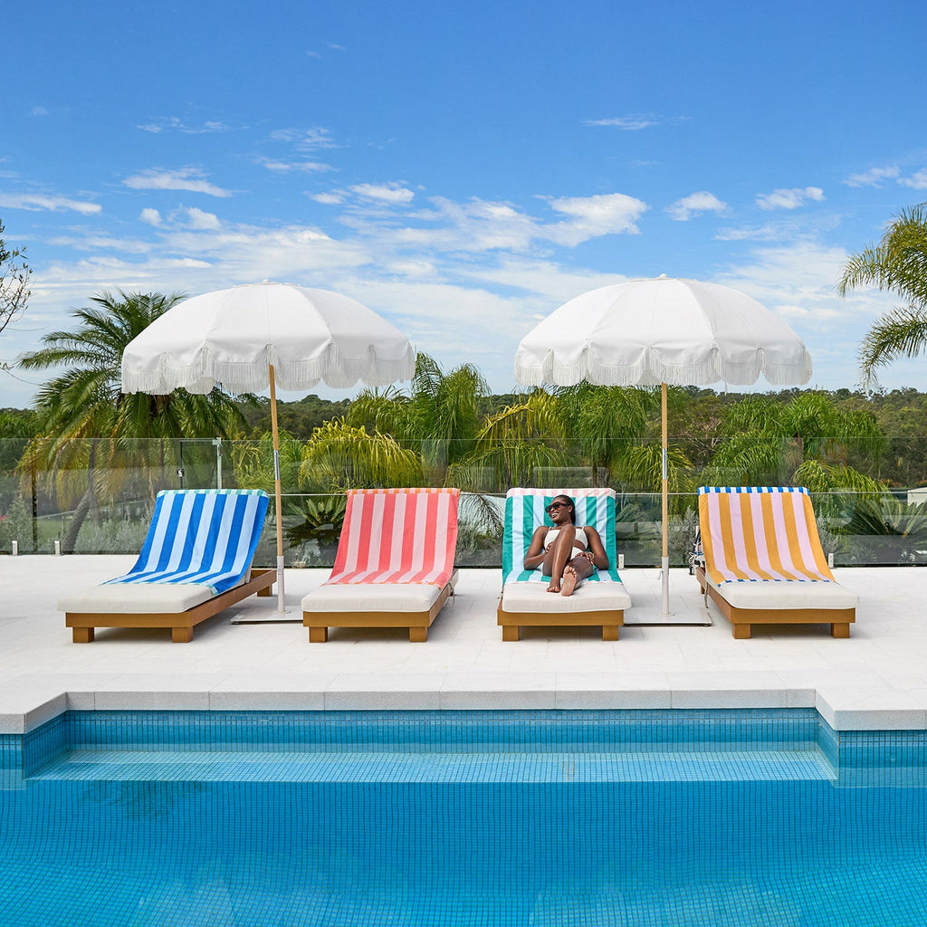 dock and bay towels beach