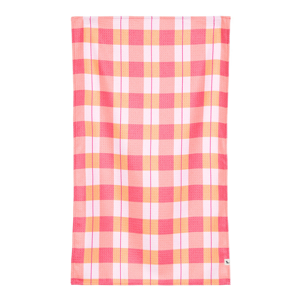 dock and bay tea towel