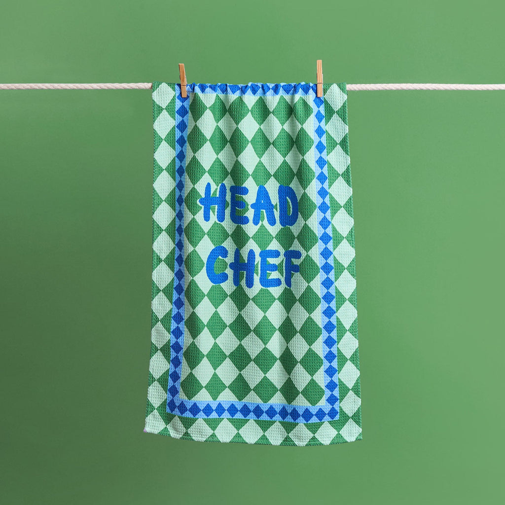 dock and bay tea towel