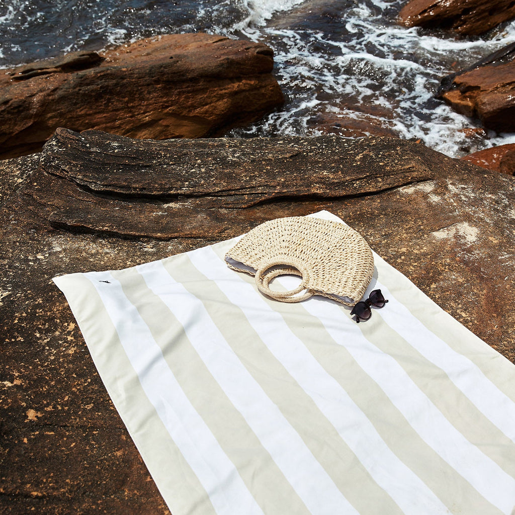 dock and bay towels beach