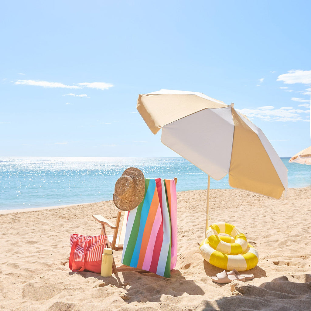 dock and bay towels beach