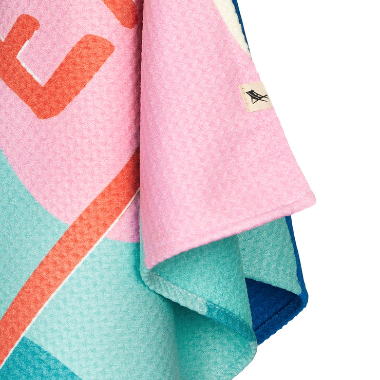 dock and bay tea towel