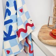 dock and bay tea towel