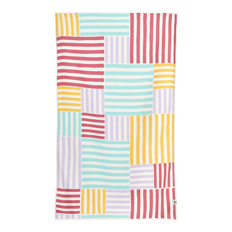 dock and bay tea towel