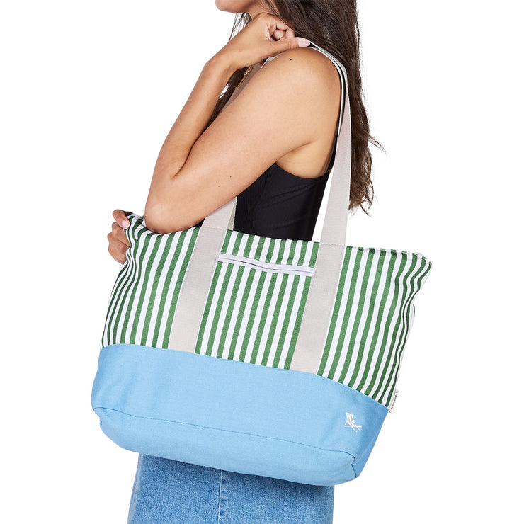 dock and bay beach bag