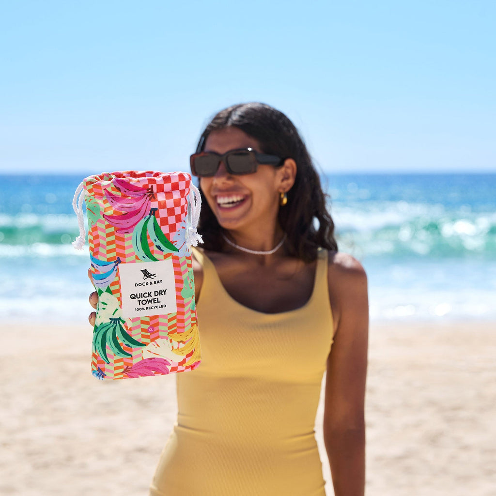 dock and bay towels beach