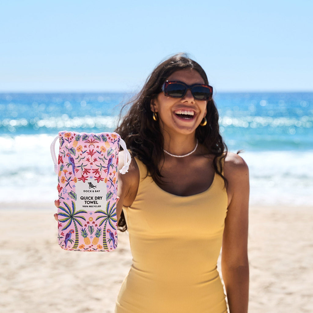 dock and bay towels beach