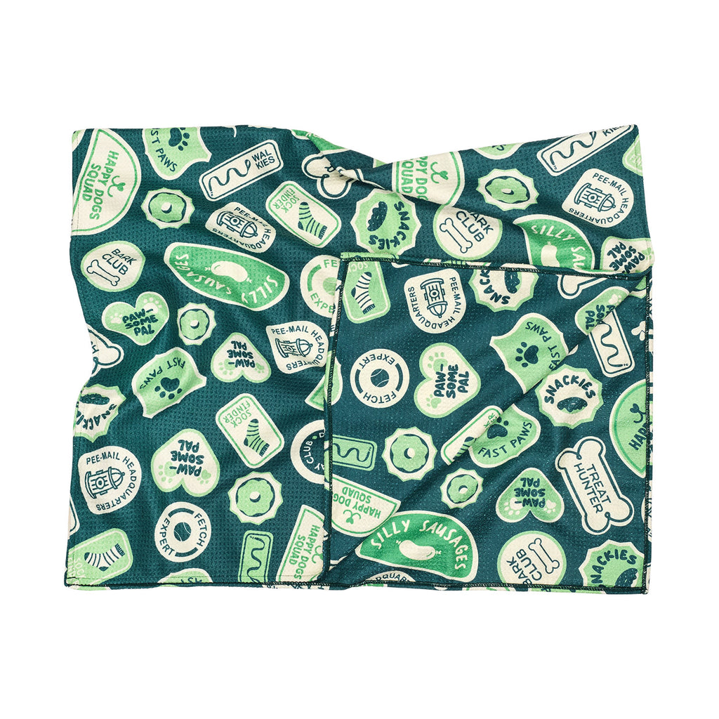 dock and bay towels dog