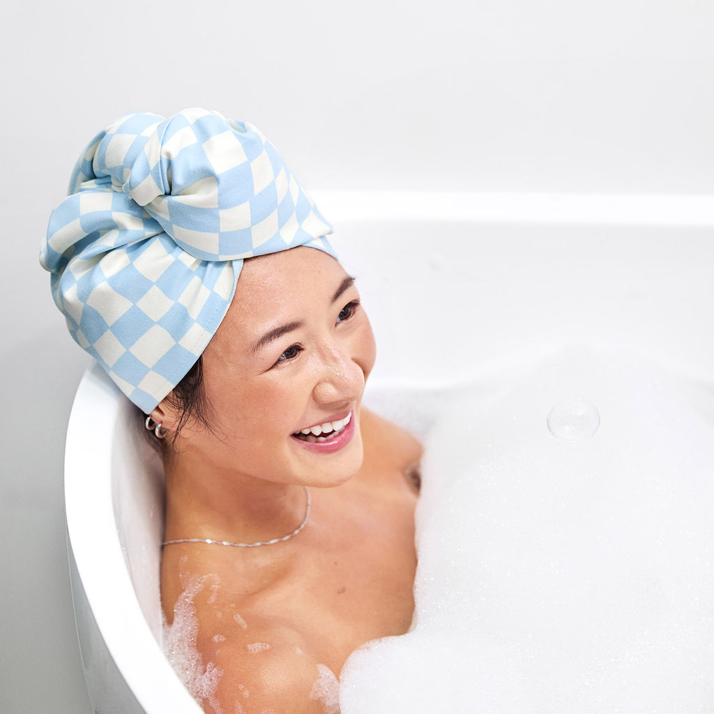 dock and bay hair wraps suede