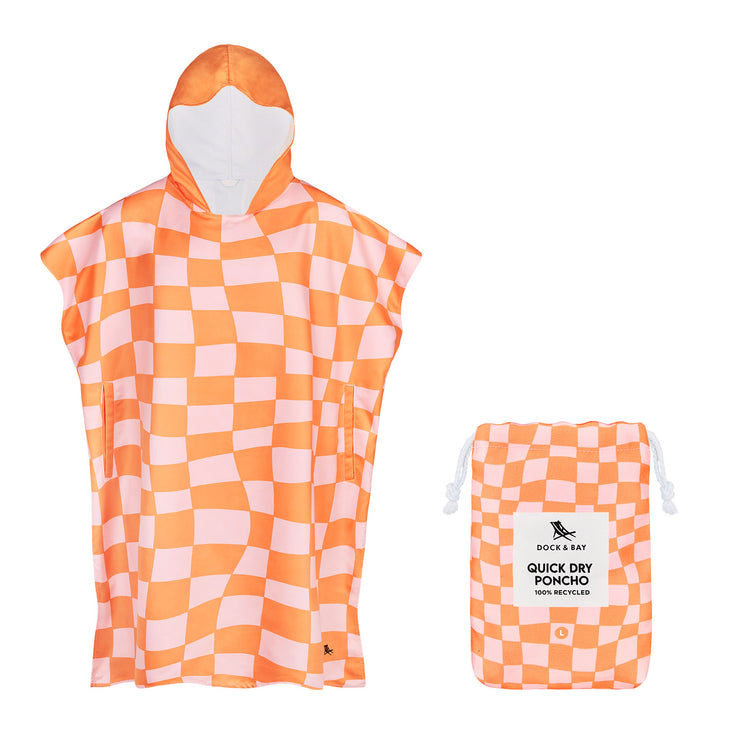 dock and bay the water sports bundle beach towels (4) & ponchos (4)