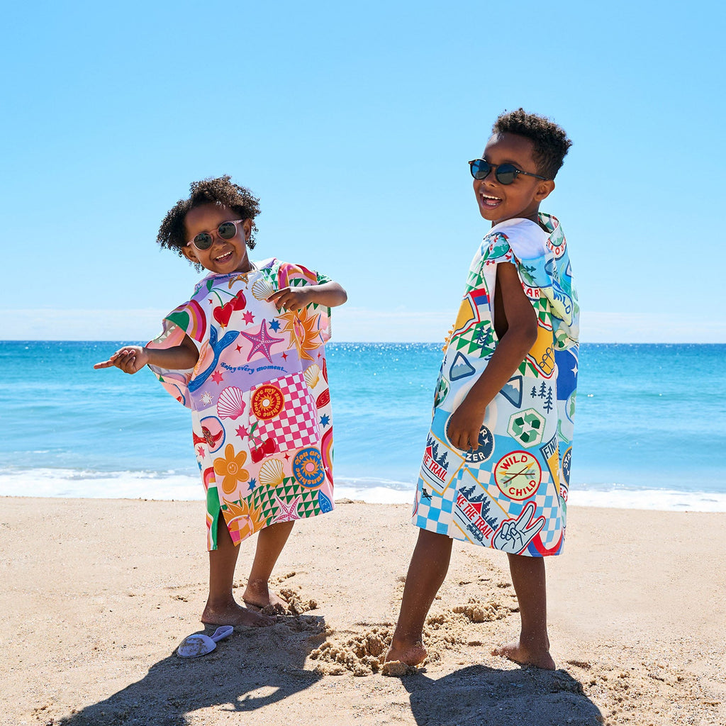dock and bay poncho kids