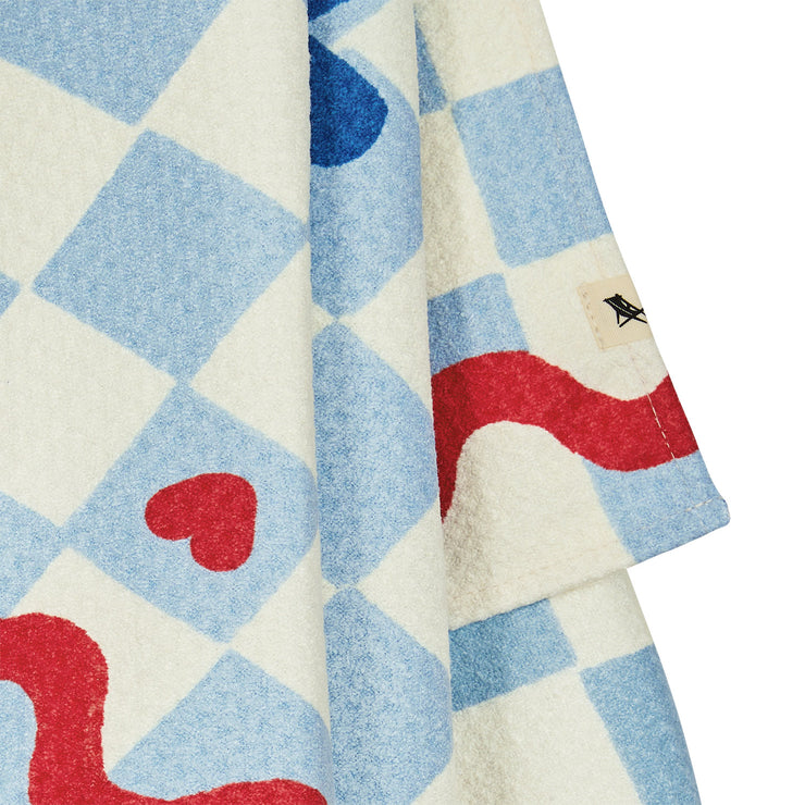dock and bay tea towel