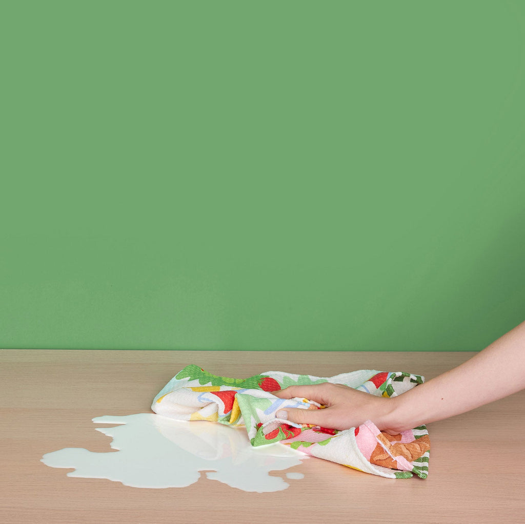 dock and bay tea towel