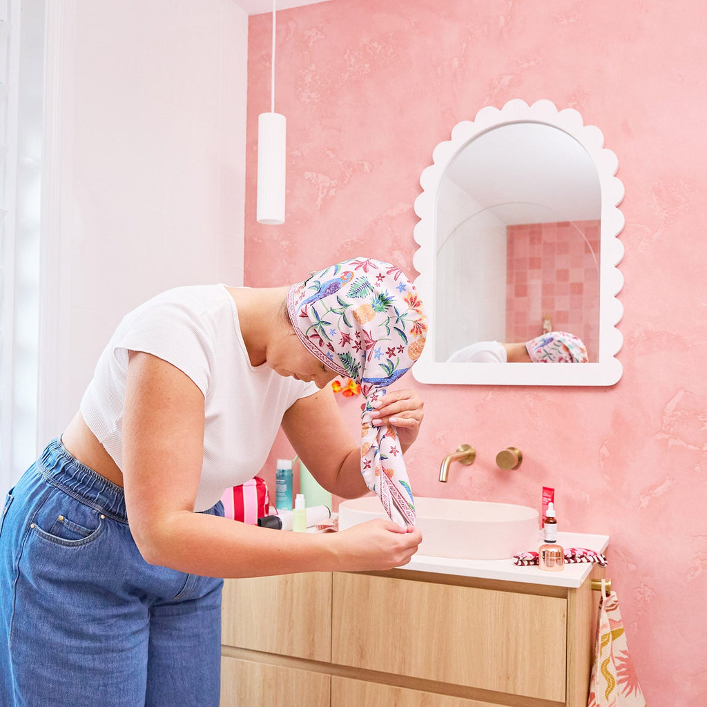 dock and bay hair wraps suede