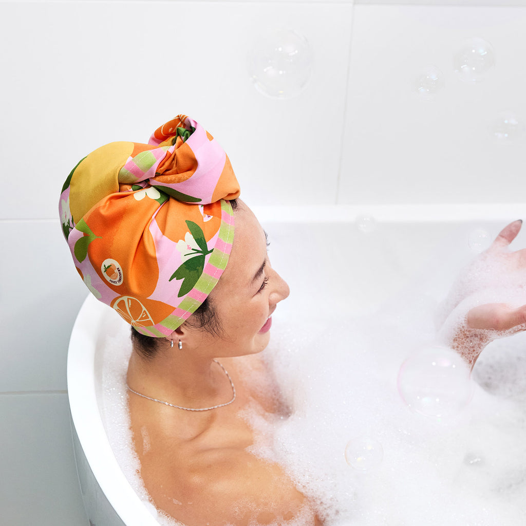 dock and bay hair wraps suede