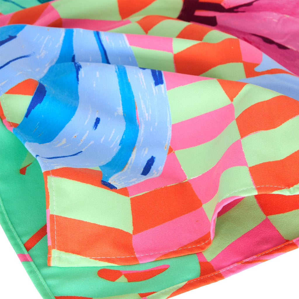 dock and bay towels beach