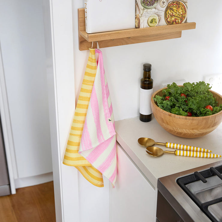 dock and bay tea towel