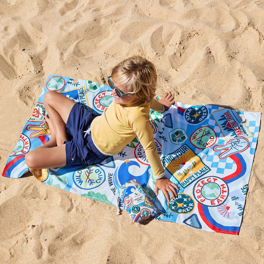 dock and bay kids towels beach