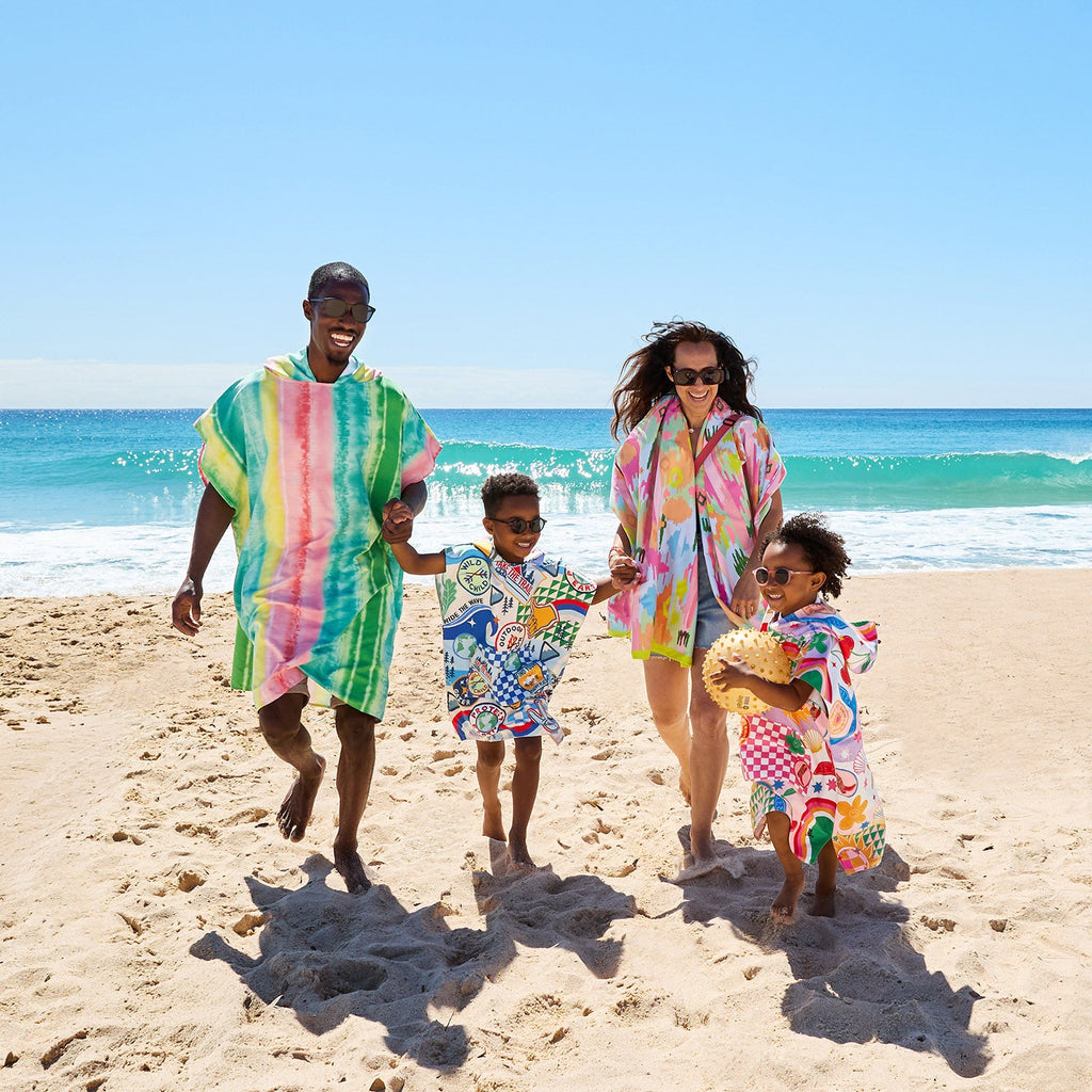 dock and bay poncho kids
