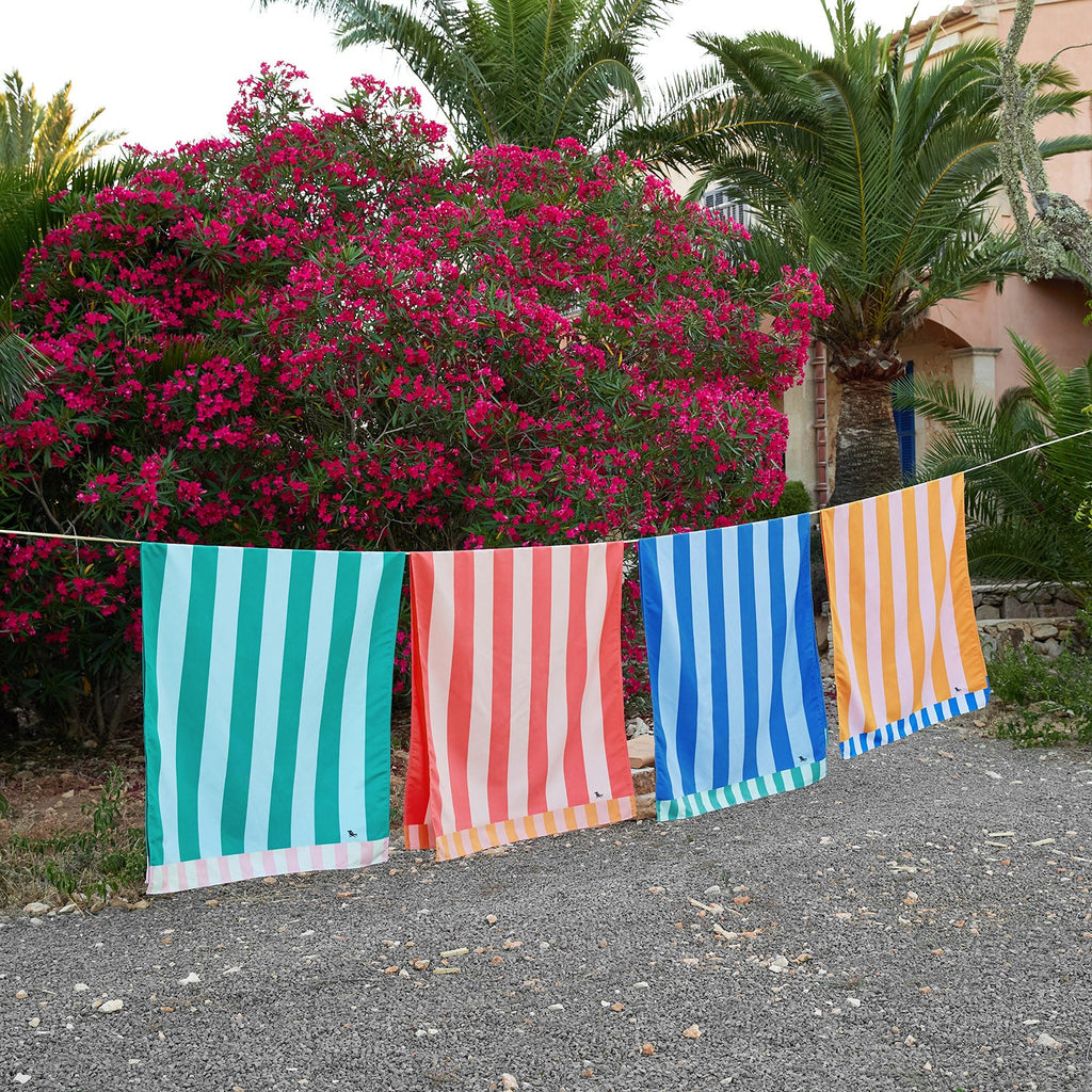 dock and bay towels beach