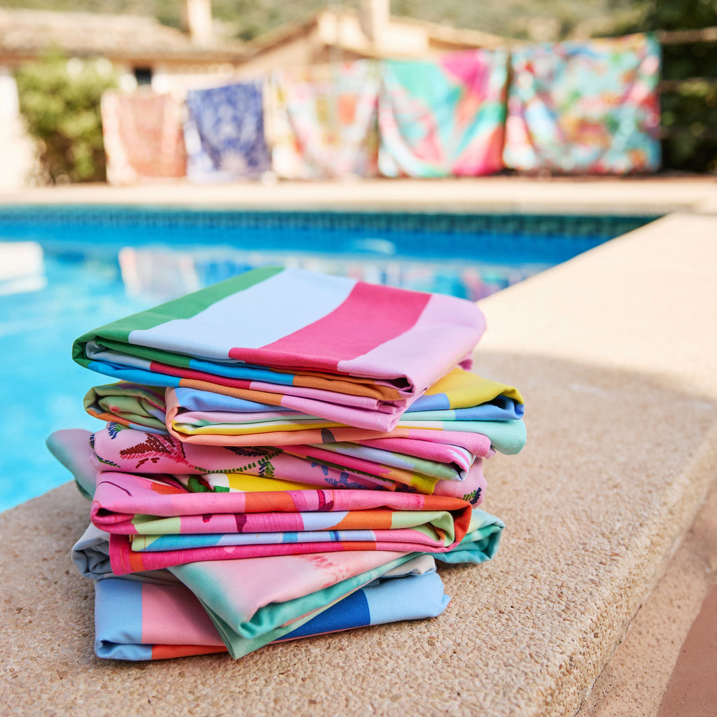 dock and bay towels beach