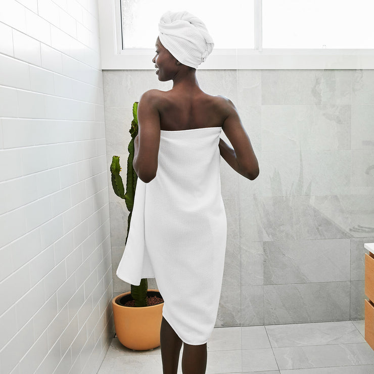 dock and bay robe + hair wrap + towel bundle