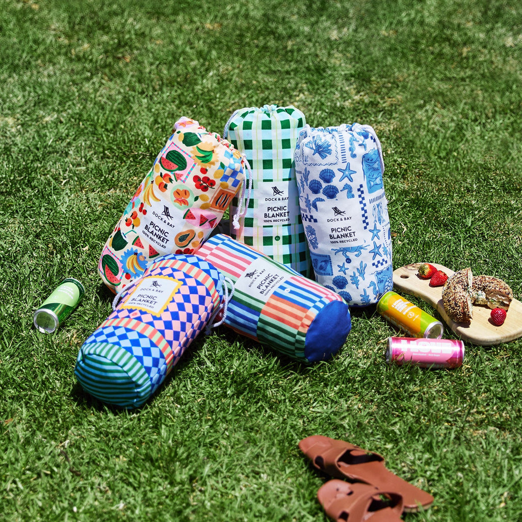 dock and bay picnic blanket