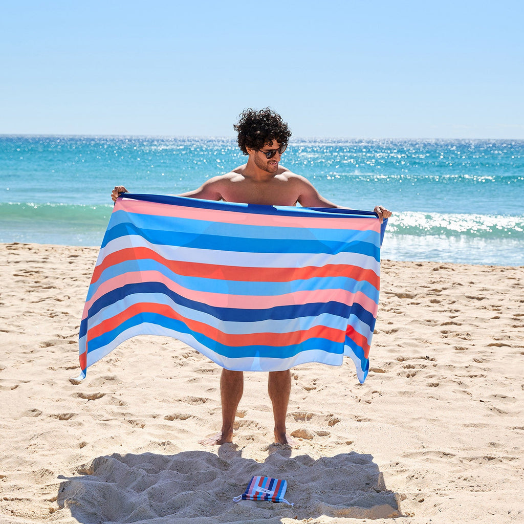 dock and bay towels beach