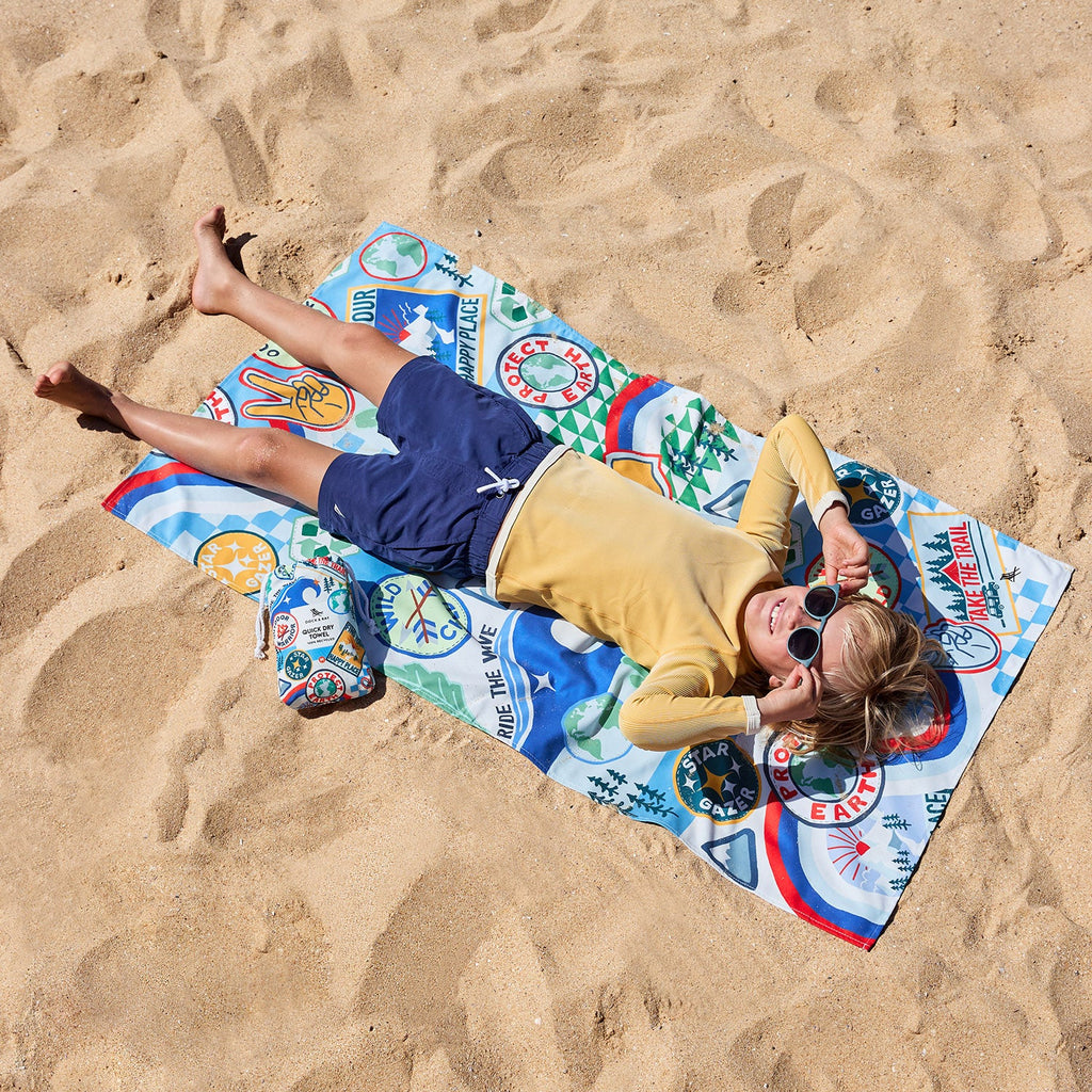 dock and bay kids towels beach