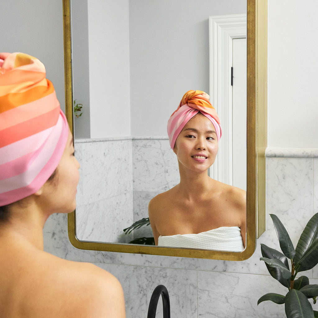 dock and bay hair wraps suede