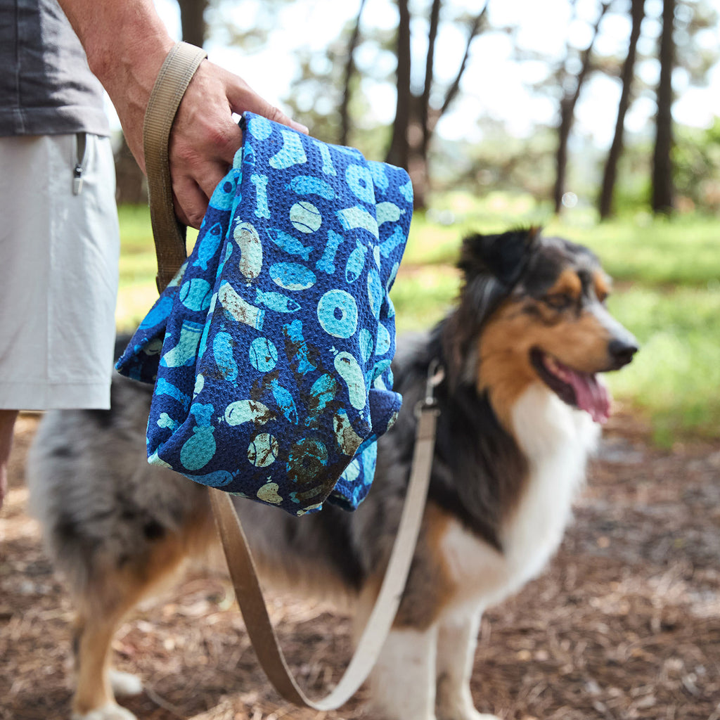 dock and bay towels dog