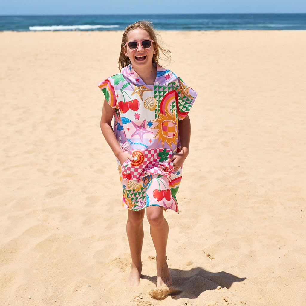 dock and bay poncho kids