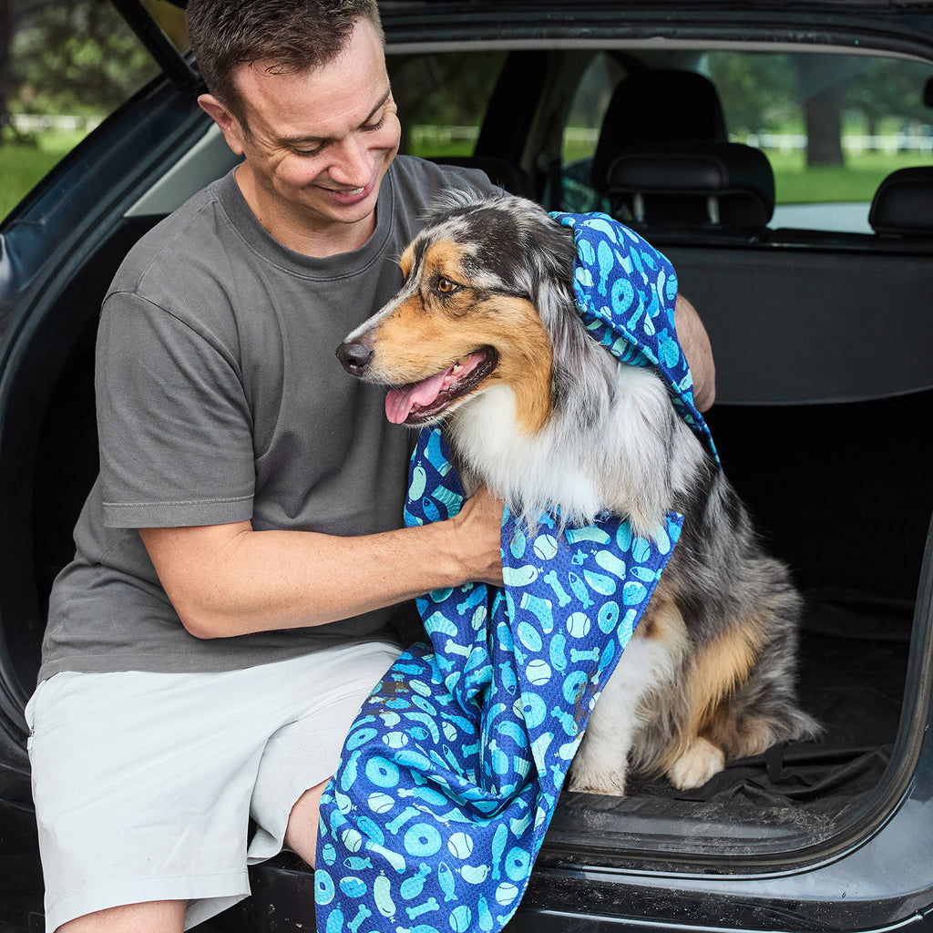 dock and bay towels dog