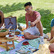 dock and bay picnic blanket