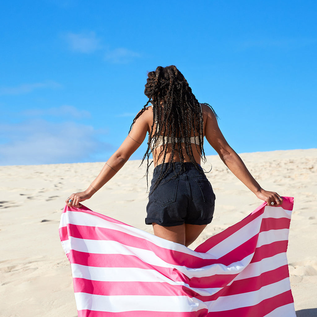 dock and bay towels beach