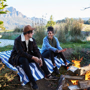 dock and bay picnic blanket